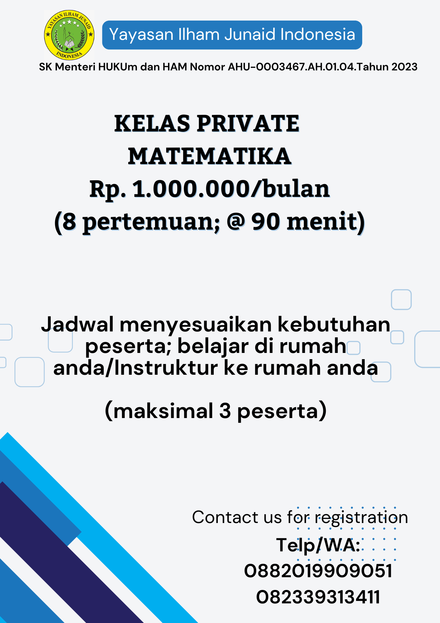Kelas Private Matematika